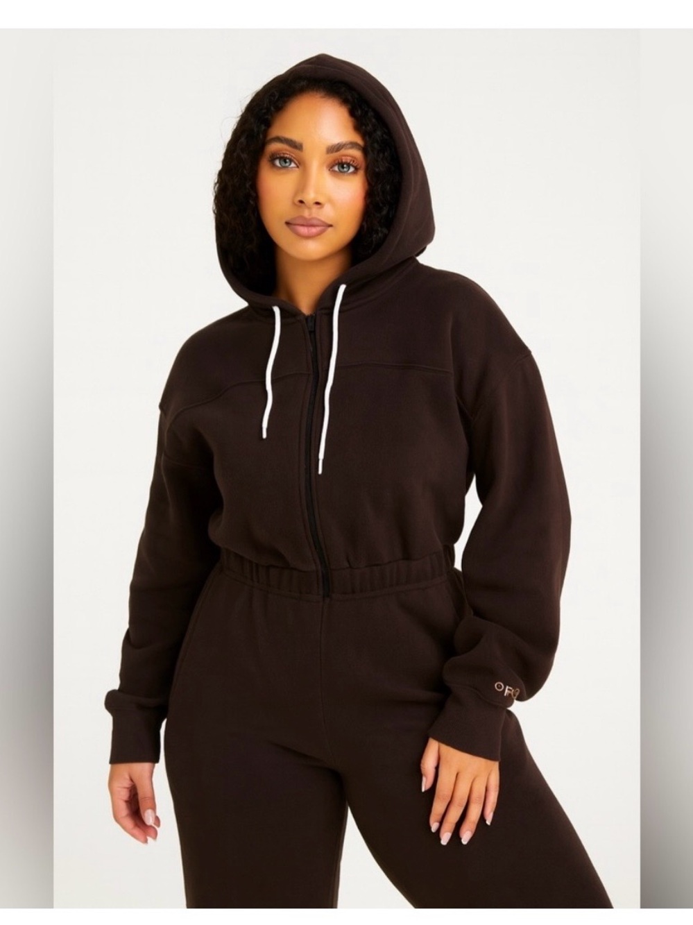 Aerie offline | chocolate brown sweatsuit